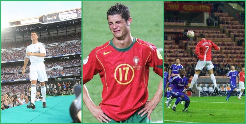 Top 8 hình ảnh ấn tượng nhất của C.Ronaldo trong bóng đá